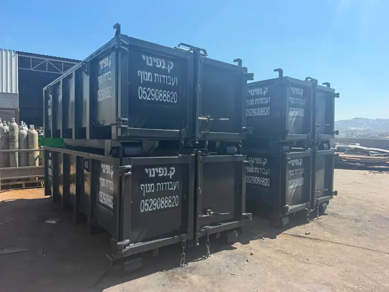 השכרת מכולות פסולת